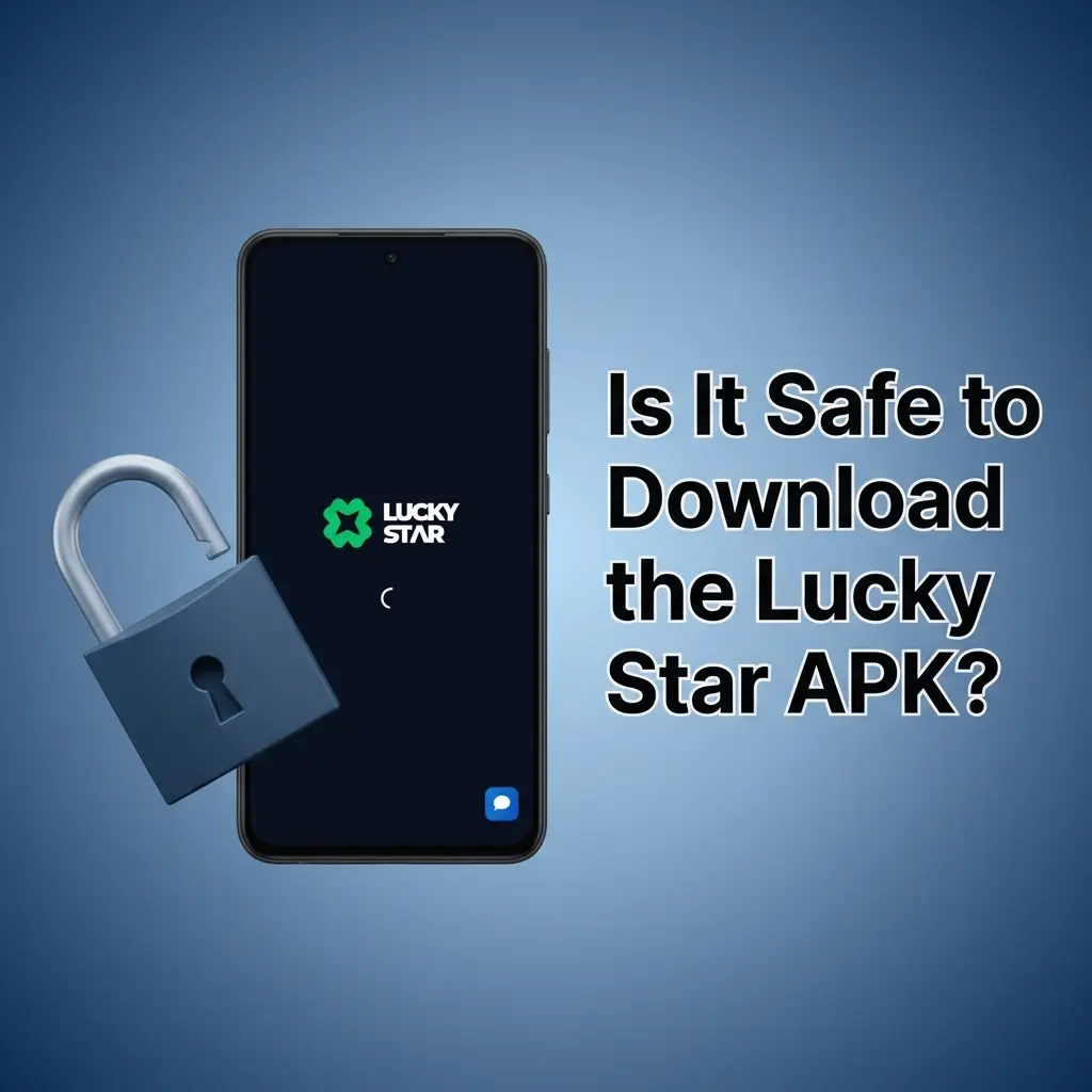 Lucky Star APK safe download with SSL encryption and Curacao eGaming licence for secure online gaming