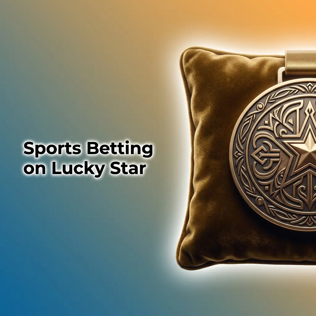 Lucky Star sports betting platform showing cricket, football, kabaddi and esports markets for Indian players